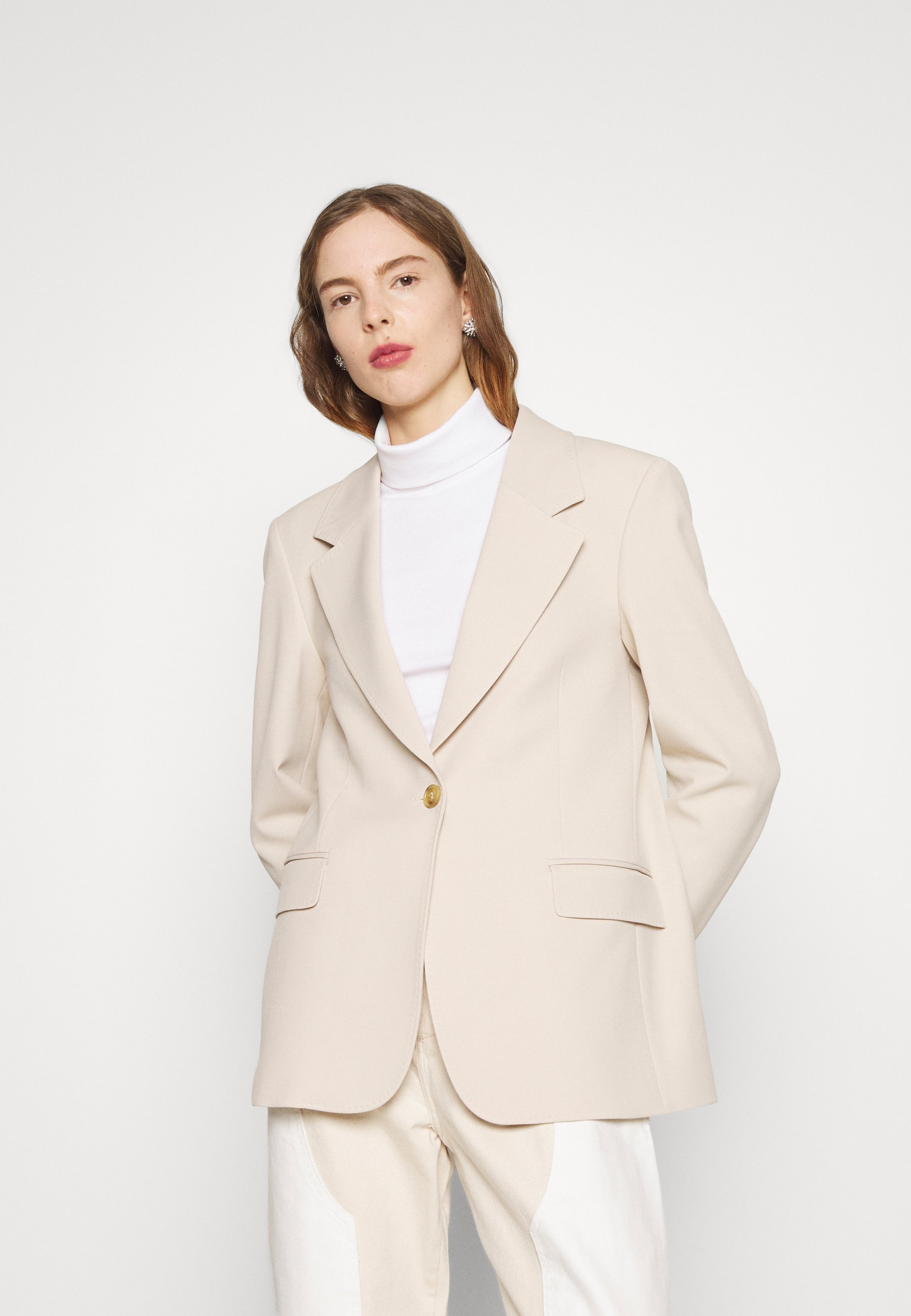 Sand Copenhagen Ivy Blazer Off White, Women's, Size: 12, Off-White