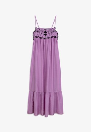 Twist, CONTRAST EMBROIDERED - Maxi-jurk - vıolet