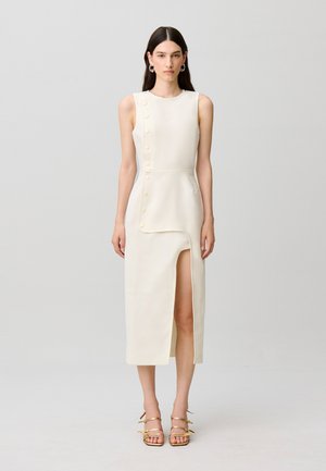 Claudie Pierlot, WOVEN DRESS - Vestido informal - ecru