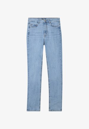 Creeks, CREEKS AMERICAN INSPIRATION; FASHION; COOL; EASY SLIM-TAILLE-JEANS MIT HOHER TAILLE - Slim fit jeans - denim double stone