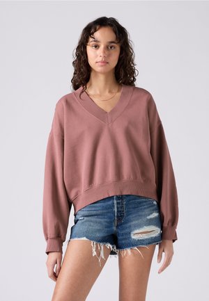 Levi's® VINTAGE V NECK - Pusa - crushed berry