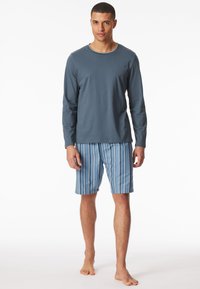 Schiesser MIX  RELAX - Pyjama top - blau