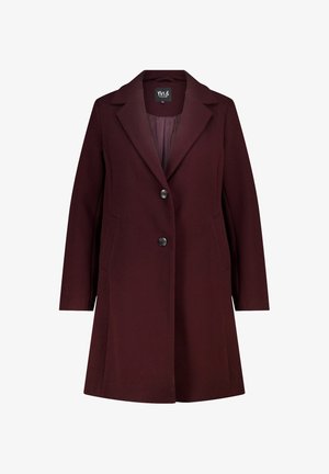 MS Mode, MS MODE JACKE KURZER MANTEL MIT KNÖPFEN - Manteau classique - bordeaux