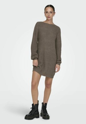 JDYWHITNEY MEGAN BOAT NOOS - Robe fourreau - walnut