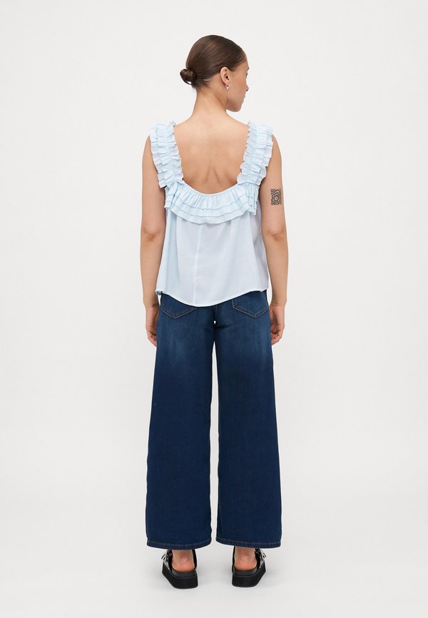 VMCLARA FRILL  - Top - ice water3