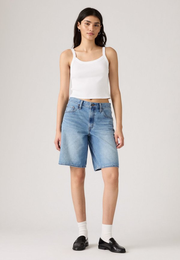 BAGGY DAD JORT - Denim shorts - take everyday3