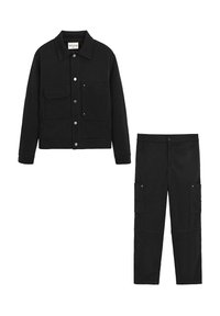 FRILIVIN Pantalon cargo - noir