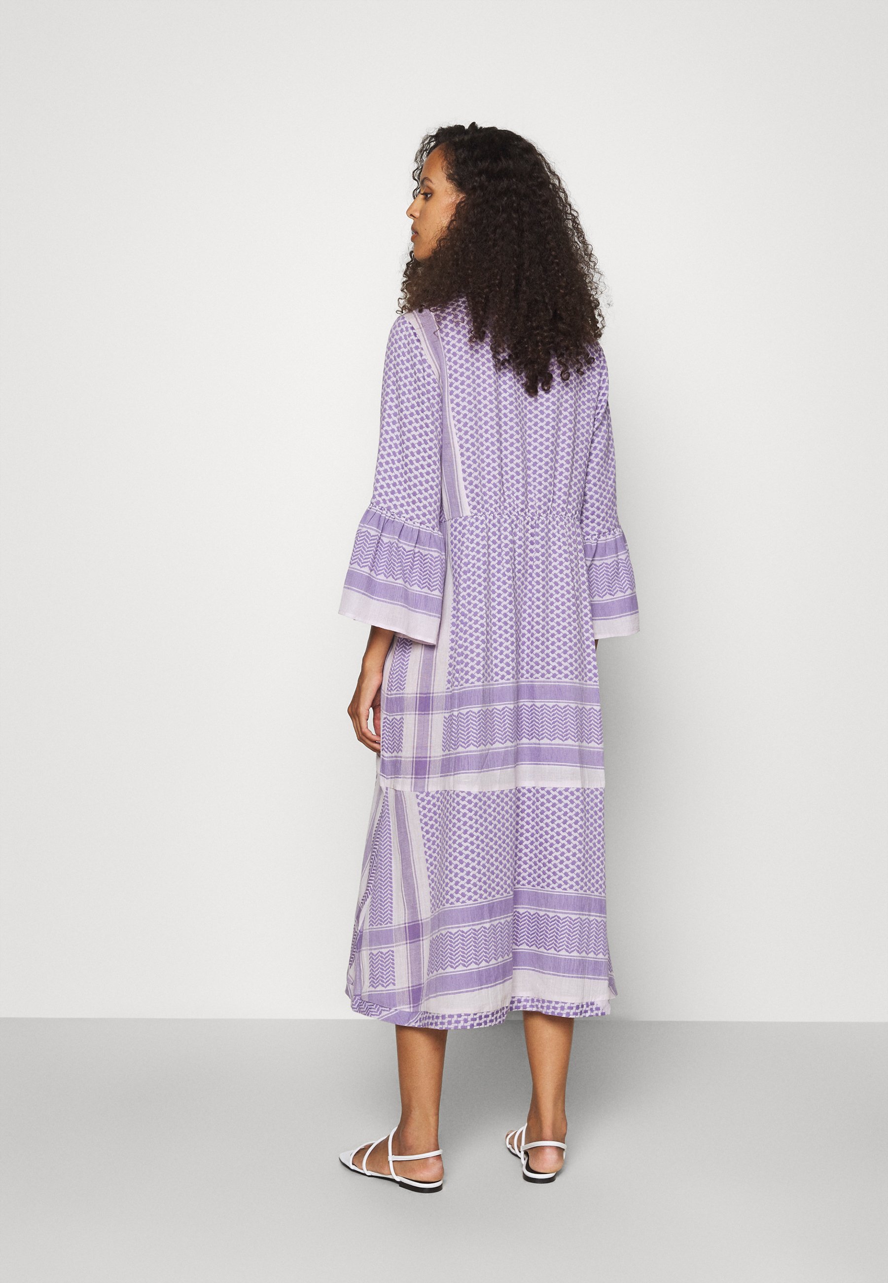 lavender silk robe