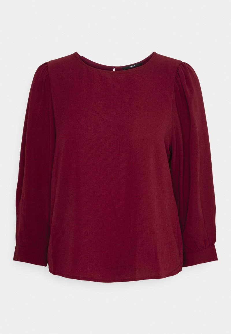 Vero Moda Tall Blouse donkerrood