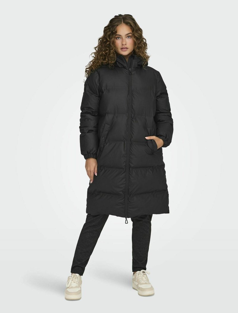 ONLY STEPPMANTEL ONLLEA - Vinterfrakke - black