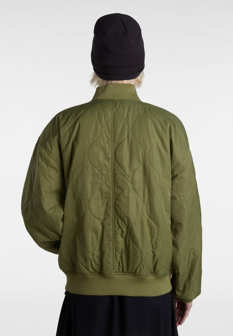 Vans BENNETT QUILTED BOMBER - Bomber bunda - loden green
