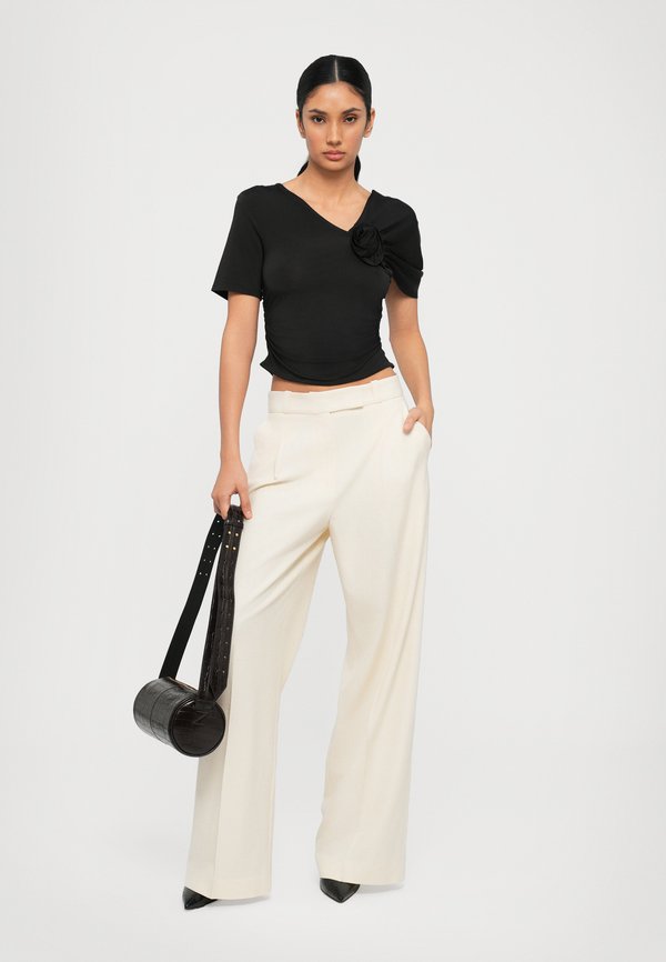 NEYA - Trousers - pearled ivory3