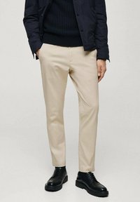 Mango - Trousers - off-white Thumbnail Image 1