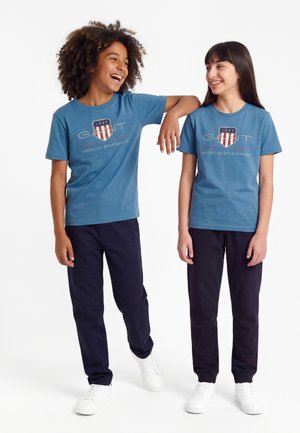 GANT, ARCHIVE SHIELD UNISEX - Μπλουζάκι με στάμπα - royal blue