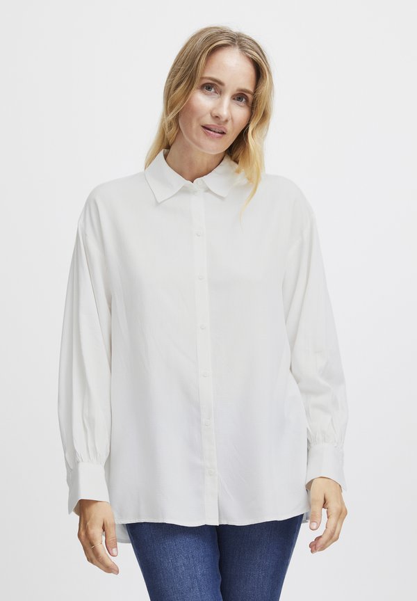 FRCINA - Button-down blouse - blanc de blanc