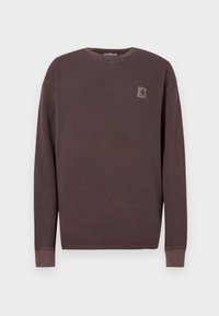 VISTA WAFFLE - Hosszú ujjú felső - brown