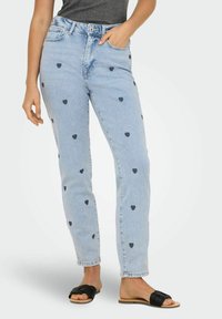 ONLY - STRAIGHT-FIT  - Jean droit - light blue denim Image miniature 1