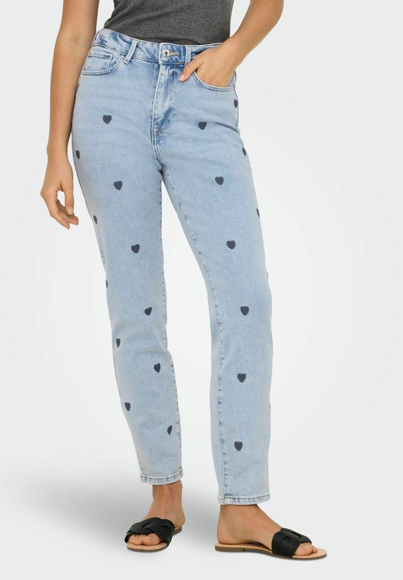 ONLY - STRAIGHT-FIT  - Jean droit - light blue denim, Agrandir