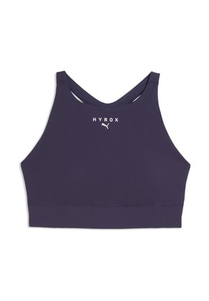 X HYROX SHAPELUXE HIGH NECK - Sport-bh met medium support - deep plum