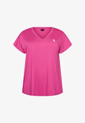 Active by Zizzi, TRAININGS-T-SHIRT - T-shirts basic - pink