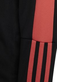 adidas Performance TIRO ESSENTIAL T - Sweater met rits - schwarzrot