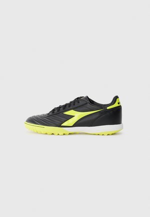 BRASIL ICON TFR - Chaussures de foot multicrampons - black/fluo yellow