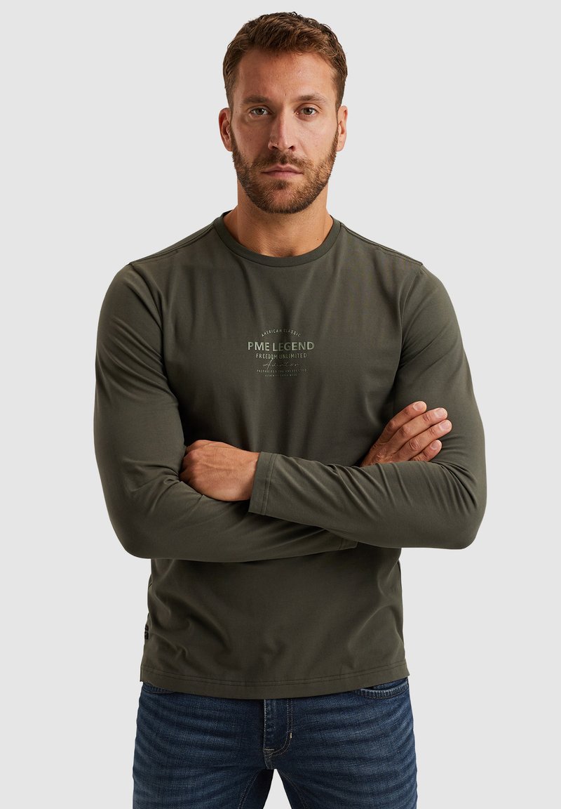 PME Legend T-SHIRT - Langærmet T-shirt - beluga