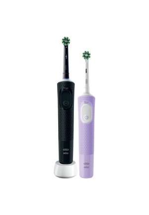 ORAL-B ELEKTRISCHE ZAHNBÜRSTE - VITALITY PRO + 2. HANDSTÜCK - BLACK/LILAC MIST - Electric toothbrush - black lilac mist