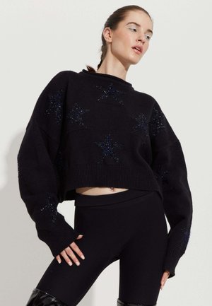 House of Holland SPARKLE STAR IN - Jumper - black