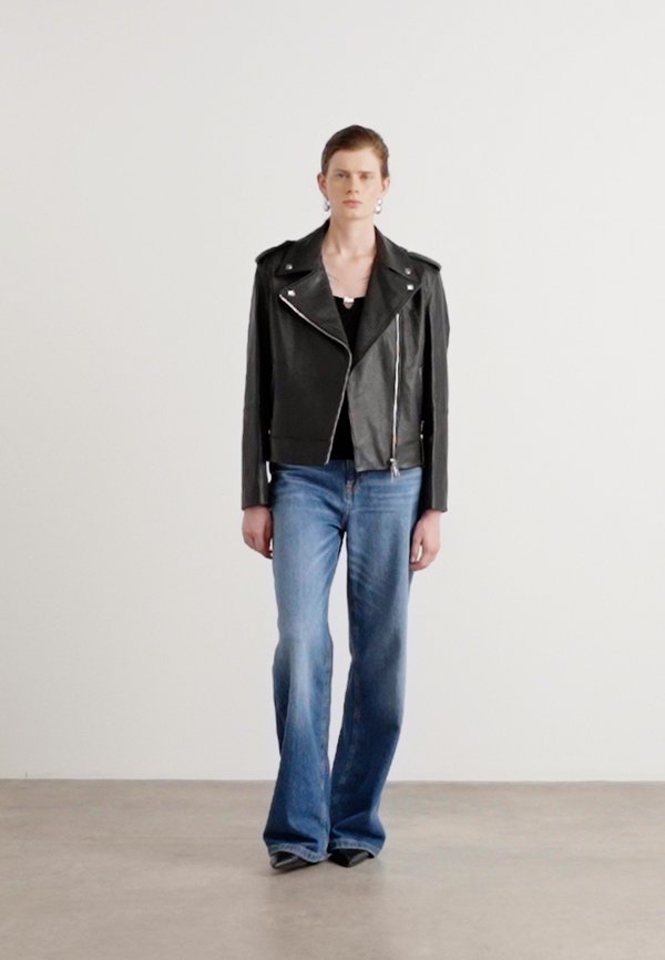 SANDY - Leather jacket4