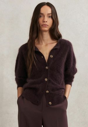 Kardiganas - burgundy