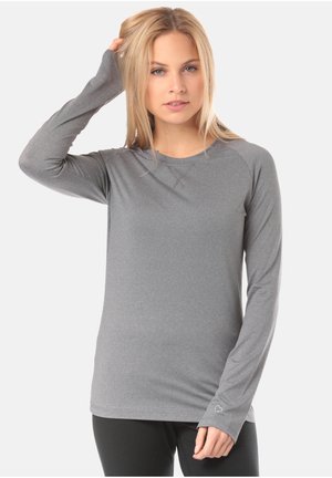 Hemd - light grey melange