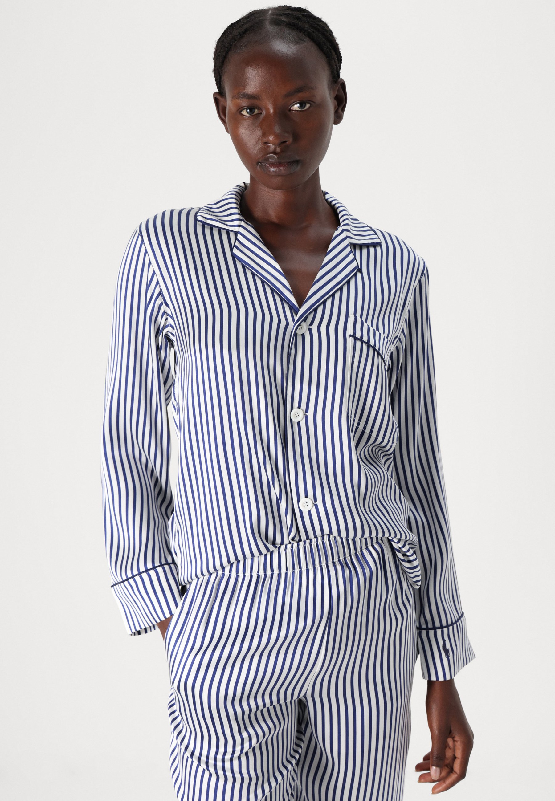 Polo Ralph Lauren HERITAGE LONG SLEEVE - Pyjama set - blue