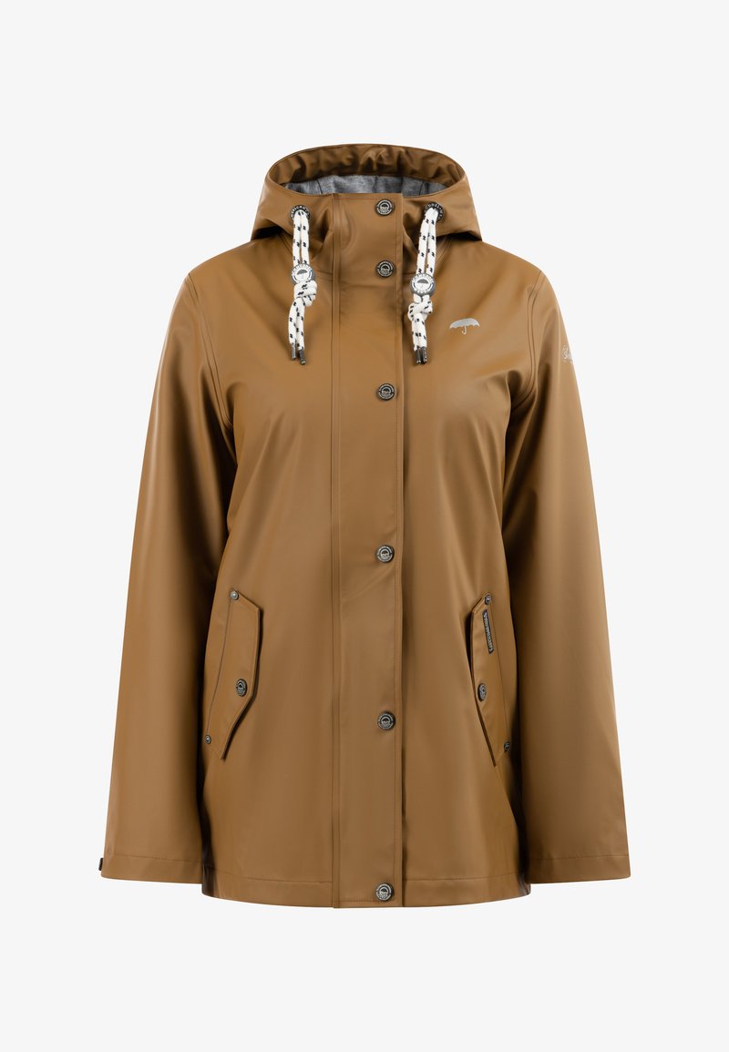 Schmuddelwedda REGEN Regenjacke wasserabweisende Jacke Dark