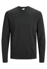 Jack & Jones Strickpullover - dark grey