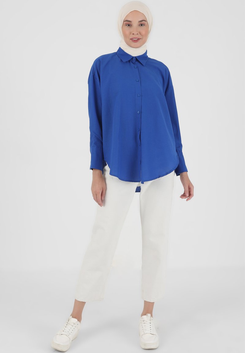 Modanisa Blue Modanisa BENIN - Hemdbluse - blue/blau - Zalando.at