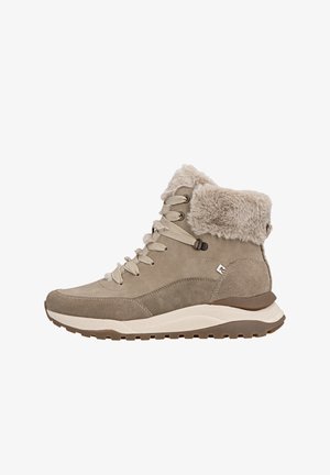 Rieker Snowboot/Winterstiefel - beige