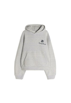 PRINTED  - Pulover s kapuco - grey