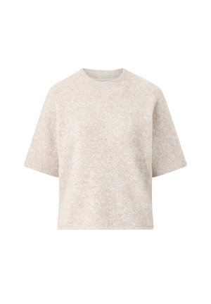 Ellos Collection, PULLOVER MIT HALBLANGEN ÄRMELN - T-shirts basic - beige