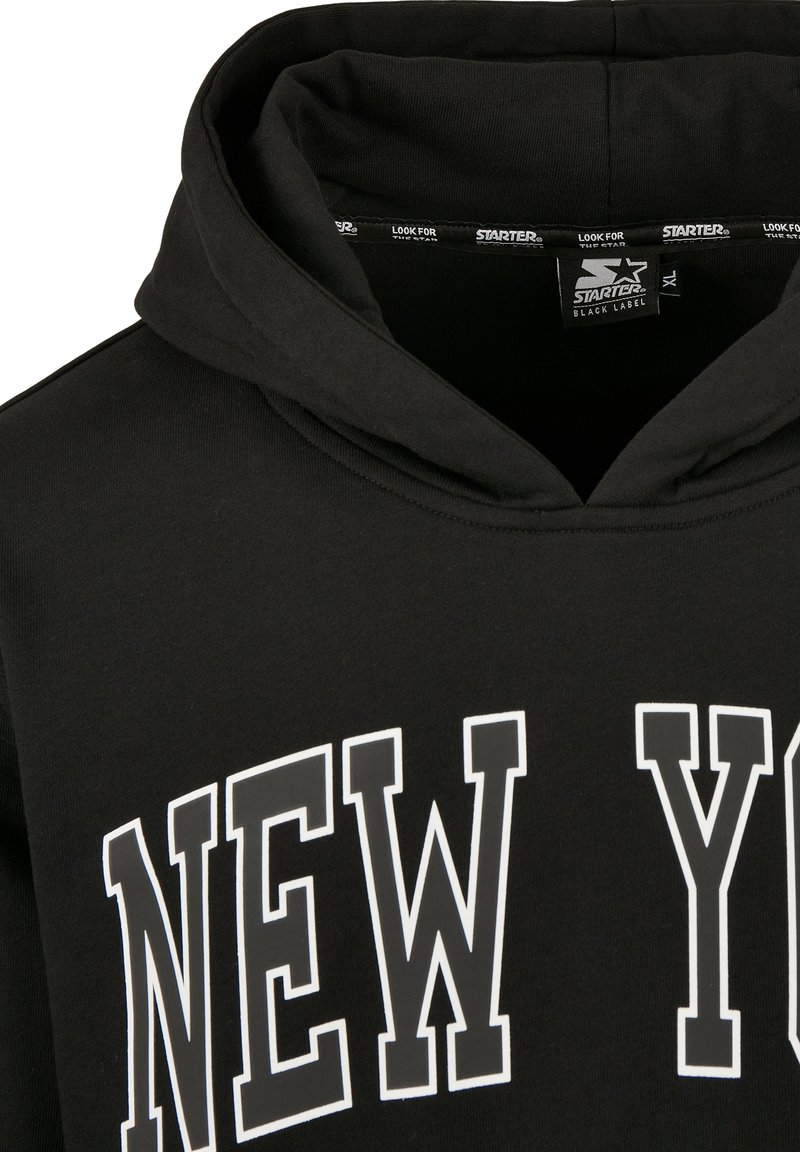 Starter NEW YORK - Sweat à capuche - black/noir - ZALANDO.FR