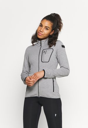VALENCIEN - Kurtka z polaru - light grey