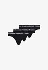 LOGO (PACK OF 3) - Σλιπ - black