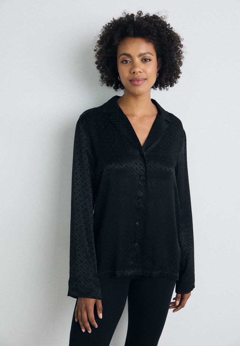 BOSS MONOGRAM - Pyjamapaita - black