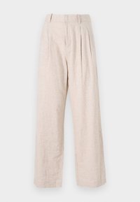 WIDE LEG PANT - Pantaloni - beige
