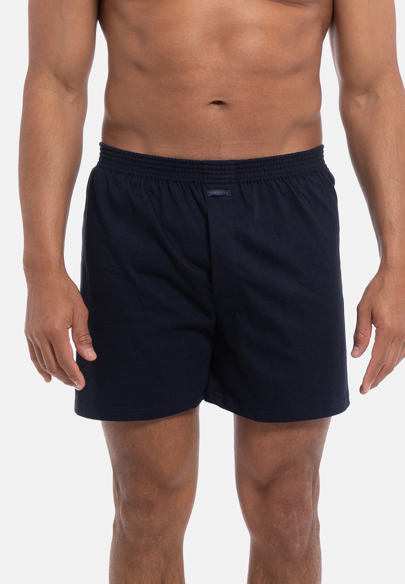 Herren Unterhosen | AMMANN 3ER PACK Boxershorts night blue/blau - YO89930 Herren Unterhosen | AMMANN 3ER PACK Boxershorts night blue/blau - YO89930