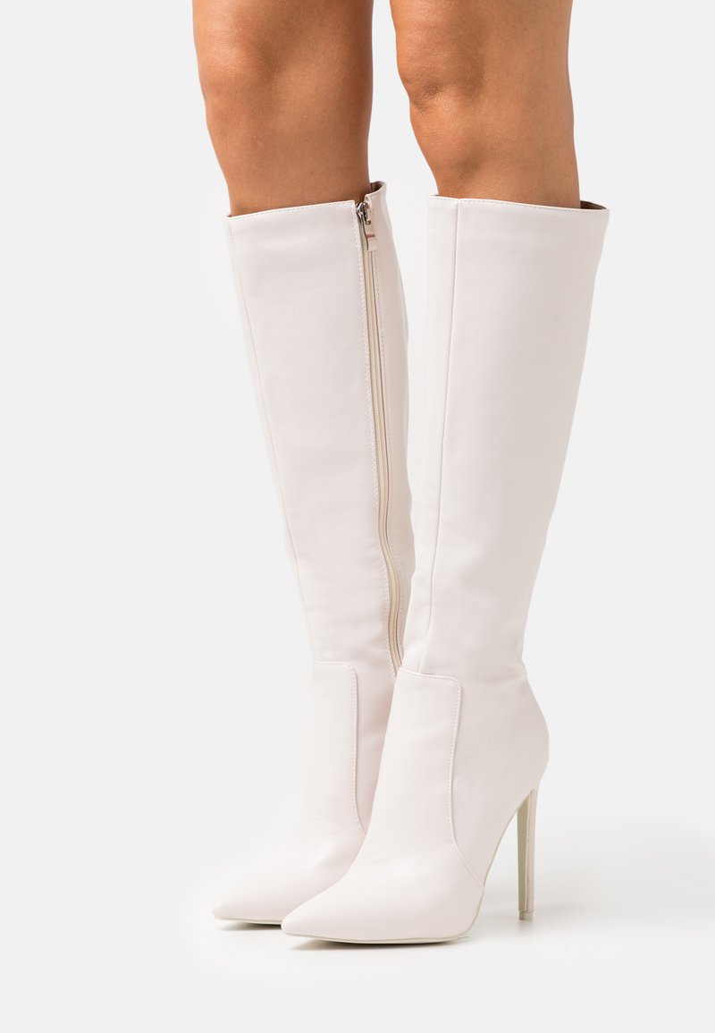 zalando bottes blanches