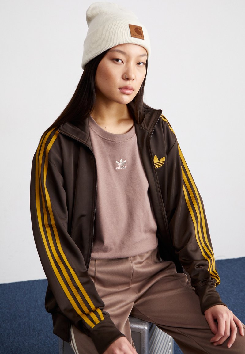 Firebird Jacke Damen Adidas Firebird Schwarz Gold Adidas Firebird