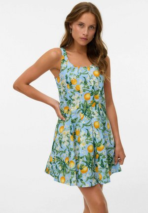 Vero Moda TRULY KURZES - Robe de jour - chambray blue
