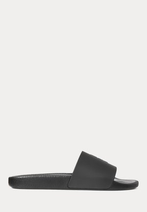 Polo Ralph Lauren SIGNATURE PONY SLIDE - Baseina iešļūcenes - black