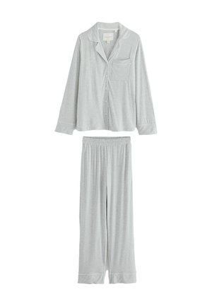 REGULAR FIT - BUTTON THROUGH SET - Pidžamas komplekts - grey